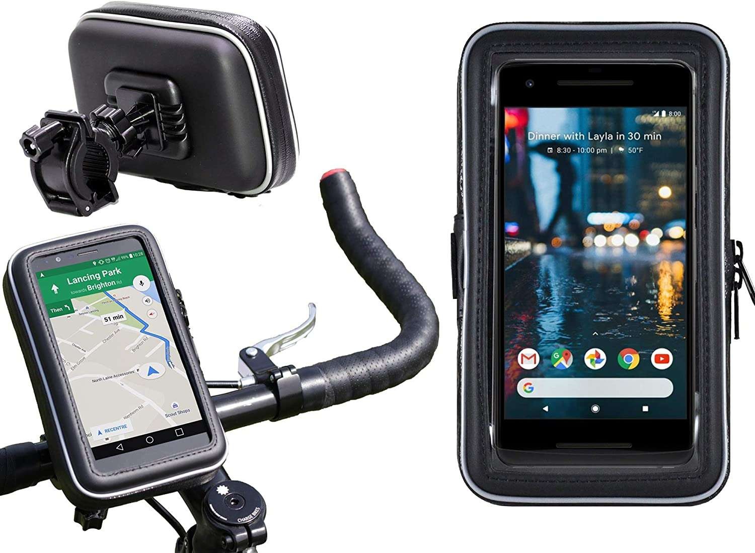 Navitech Bike Mount For Theï - Samsung Galaxy A71