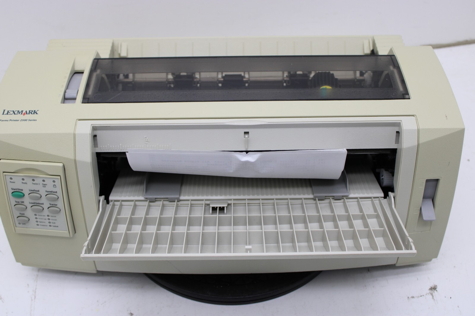 Lexmark 2400 Series 2490-200 Dot Matrix Printer - Works