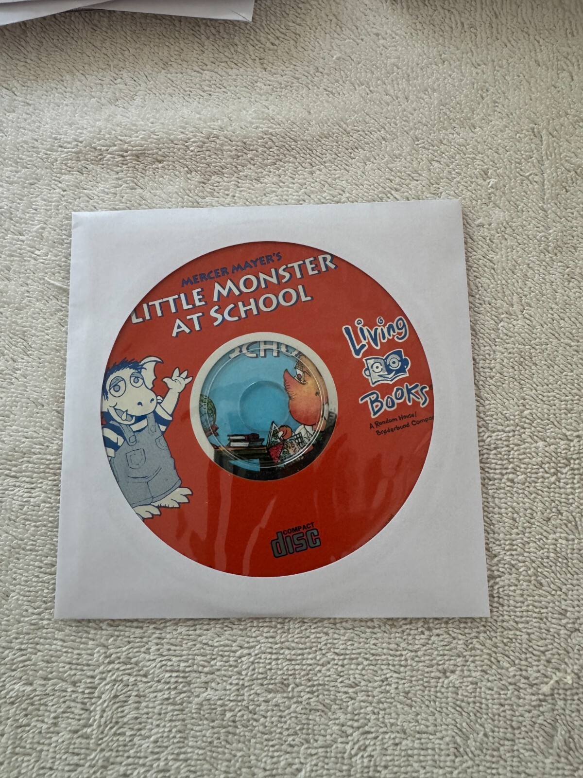 Mercer Mayers Little Monster At School PC/Mac CDROM 1994