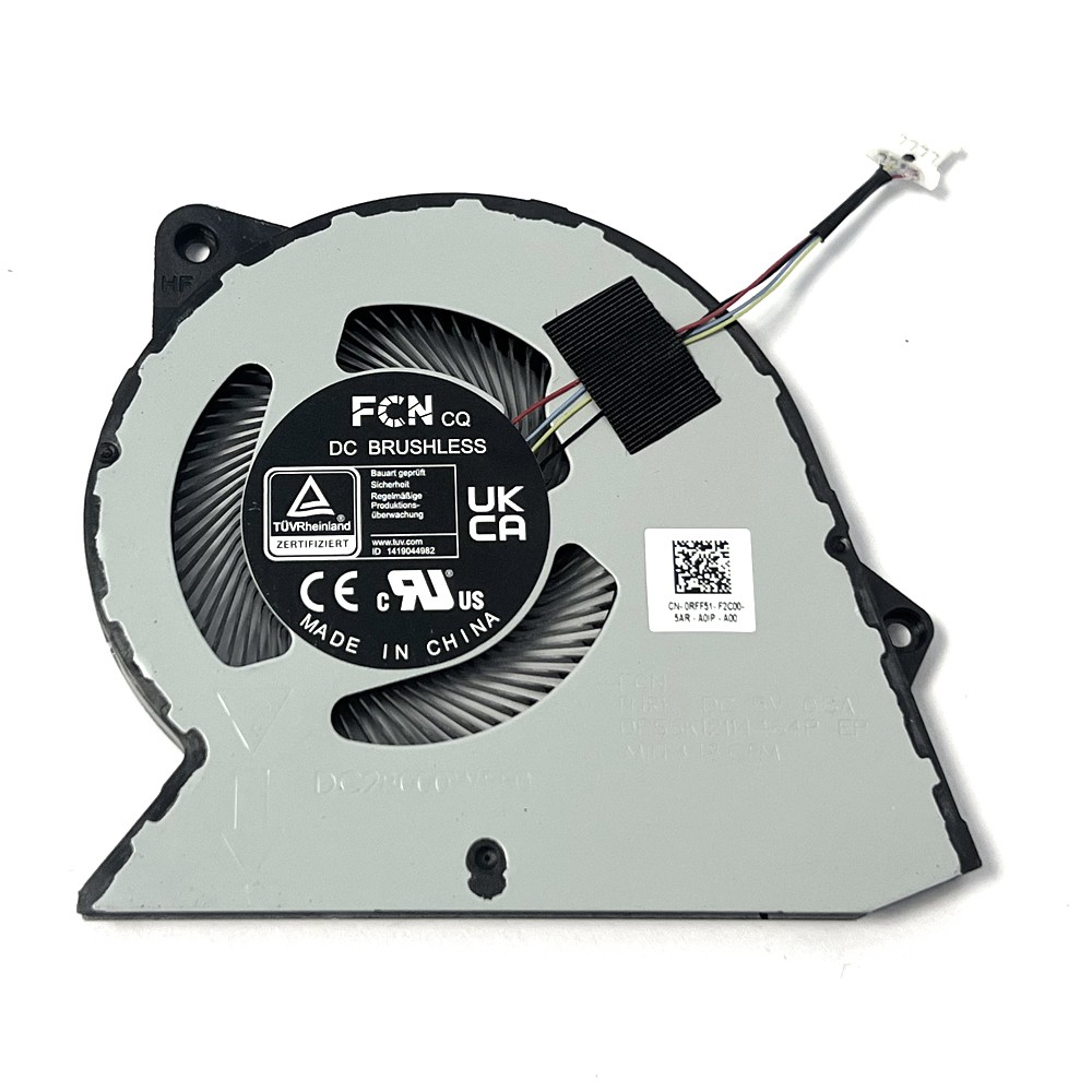 For DELL Pro 16 PC16250 PC16255 P134F Laptop 5v CPU Cooling Fan Module 0T1NNF