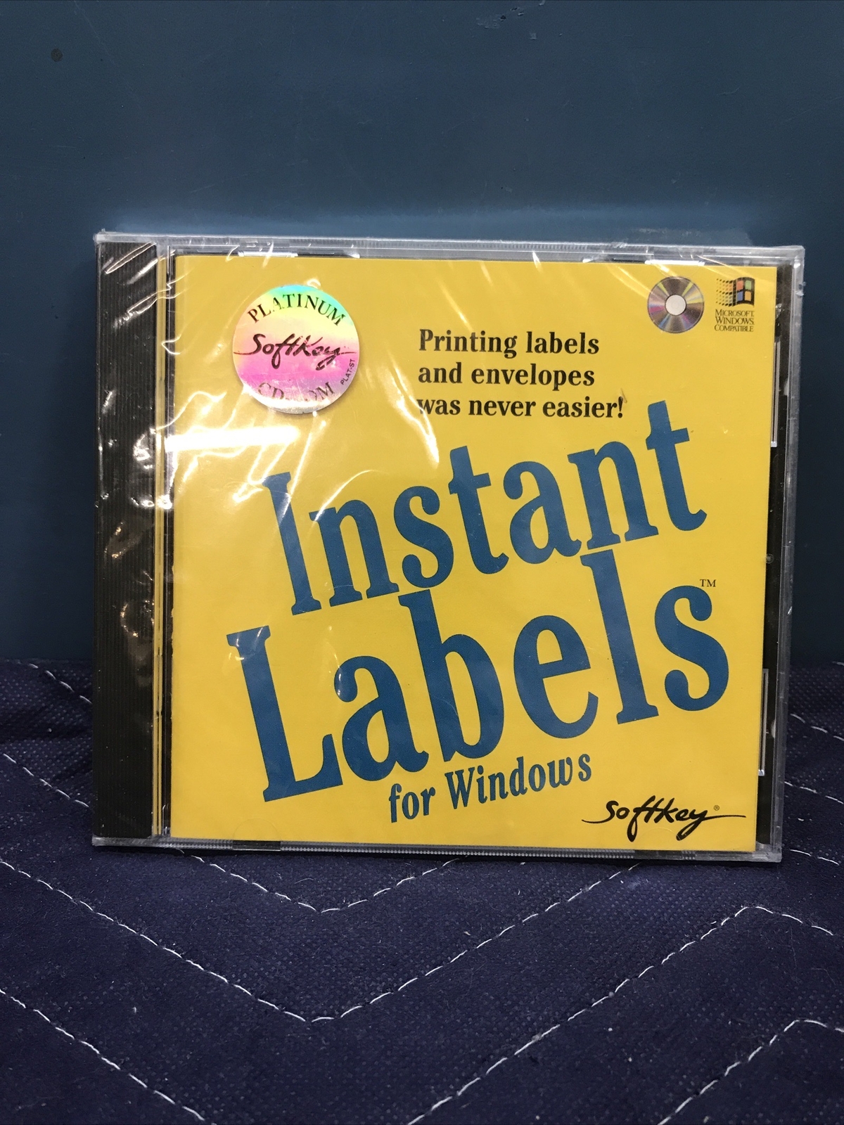 Instant Labels (1994) - New CD-ROM for Windows     