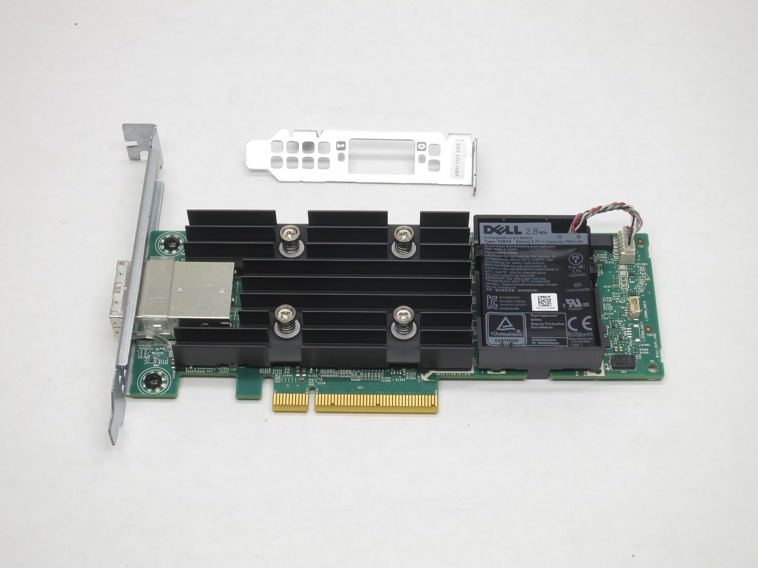 12W3T DELL PERC H840 PCI-e 4GB SAS 12Gb/s RAID Controller - Both Brackets