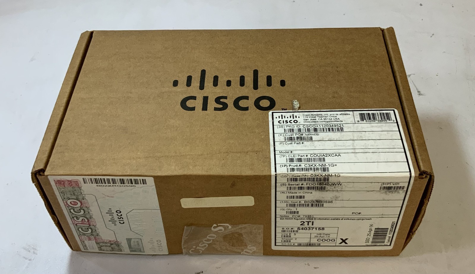 Cisco C3KX-NM-1G Catalyst Network Switch Module "O4A"