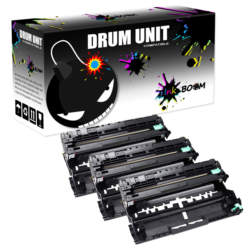 3 Drum Cartridge fit Brother DR820 HL-L5000D HL-L5100DN HL-L5200DW DCP-L5650DN
