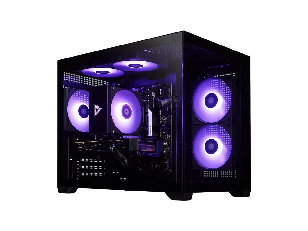STORMCRAFT Gaming PC SIRIUS Intel Core i5-14400F NVIDIA GeForce RTX 5060 - AI Po