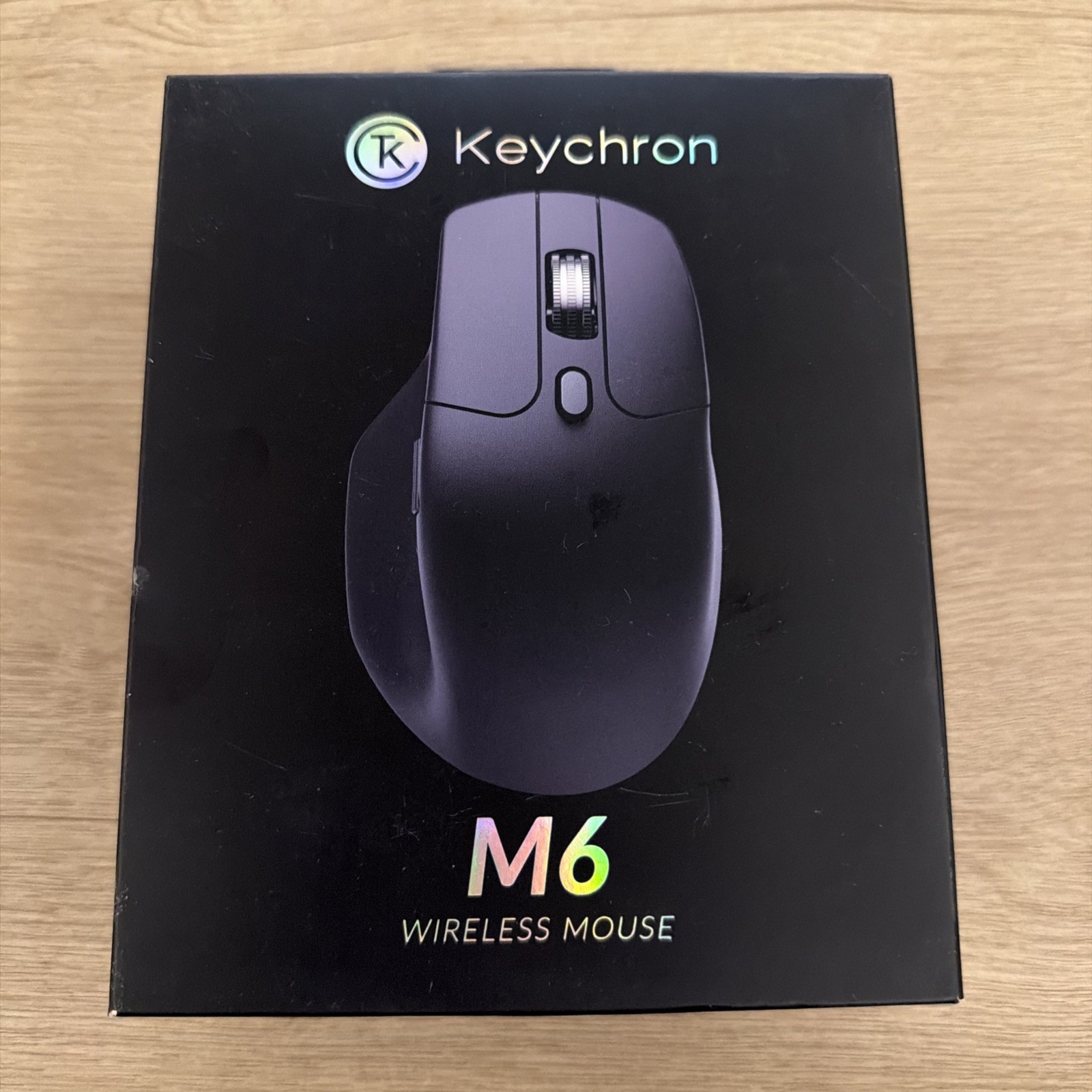 Keychron M6 Multi-Device Bluetooth Wireless Mouse ~ Black