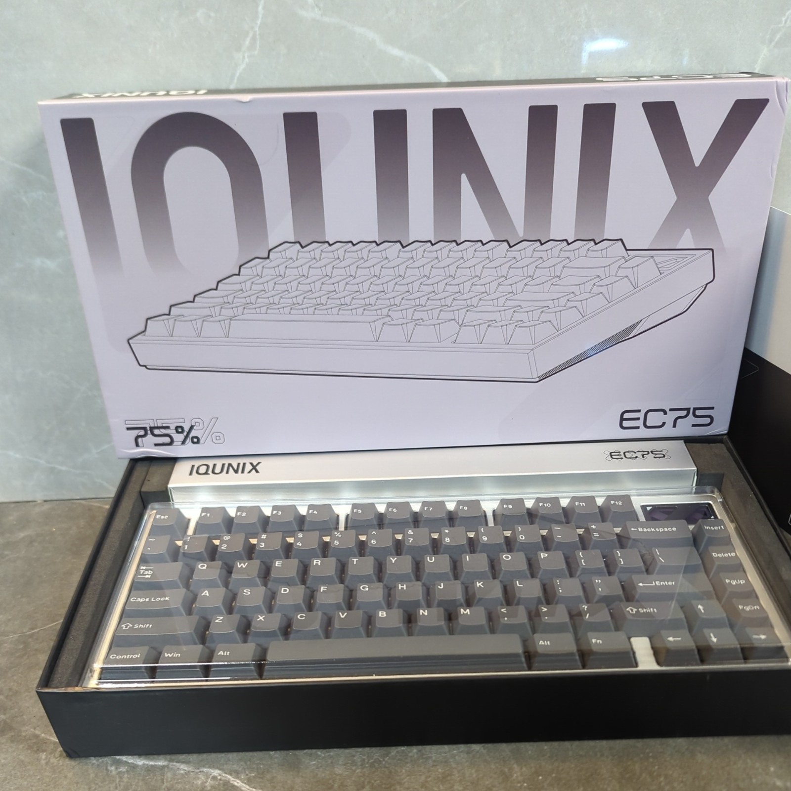 IQUNIX EZ63 Magnetic Gaming Keyboard with Star Trail Switches With...