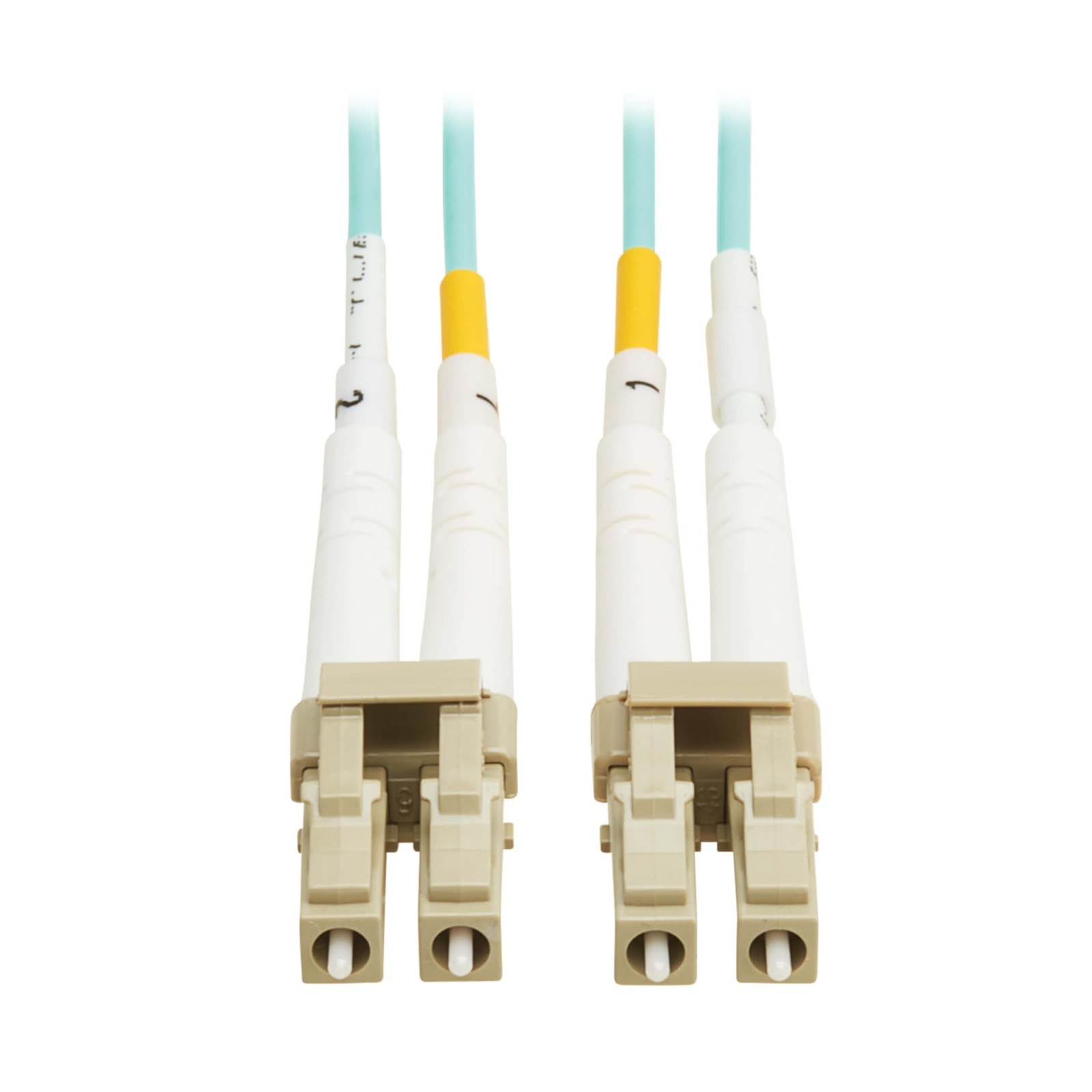 TRIPP LITE Eaton Fiber Patch Cable, 2 Meters / 6.6 Feet, LC to LC Fiber Optic Ca