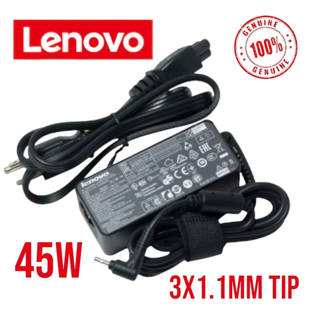 Superer SPD200225D Power Supply AC/DC Adapter 20V 2.25A 45W w/PC