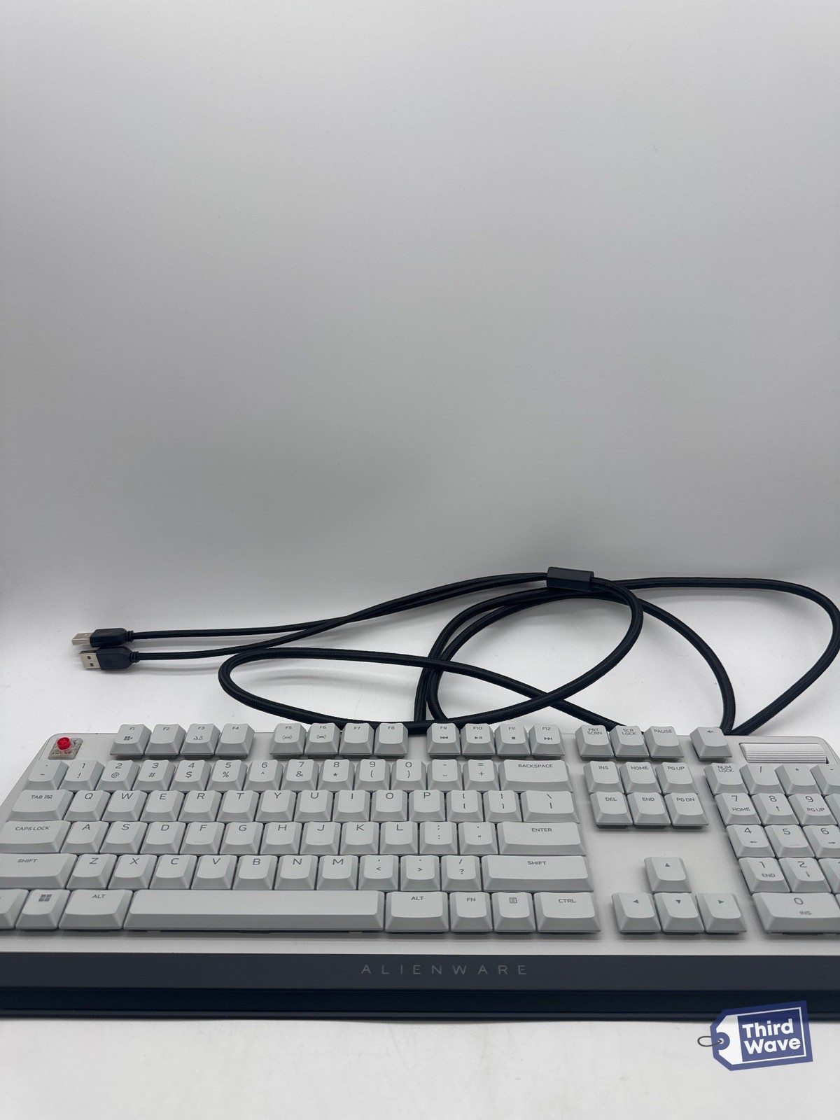 Alienware AW510K RGB Mechanical Keyboard Cherry MX LP Red Switches Lunar Light