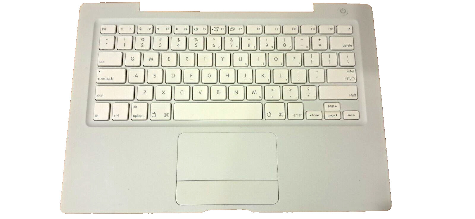 Genuine Apple MacBook A1185 13" TouchPad/Keyboard White
