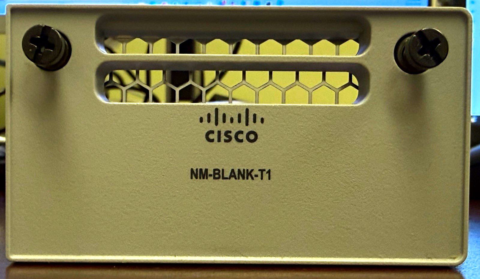 Cisco NM-BLANK-T1 Network Module Blank Filler Panel Blanking Plate