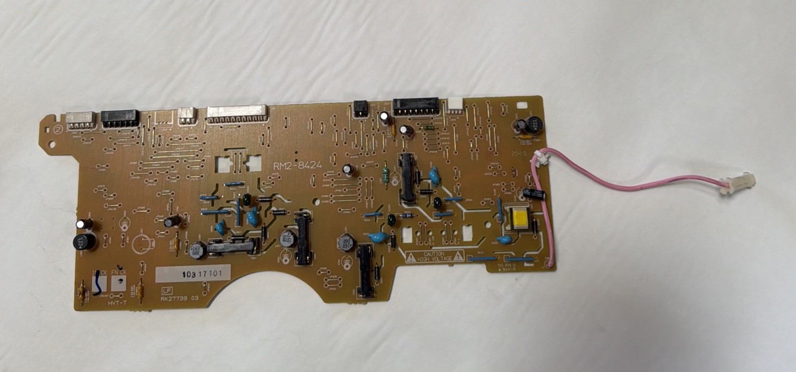 HP RM2-8424 Upper High Voltage Power Supply Board for M681 Printer