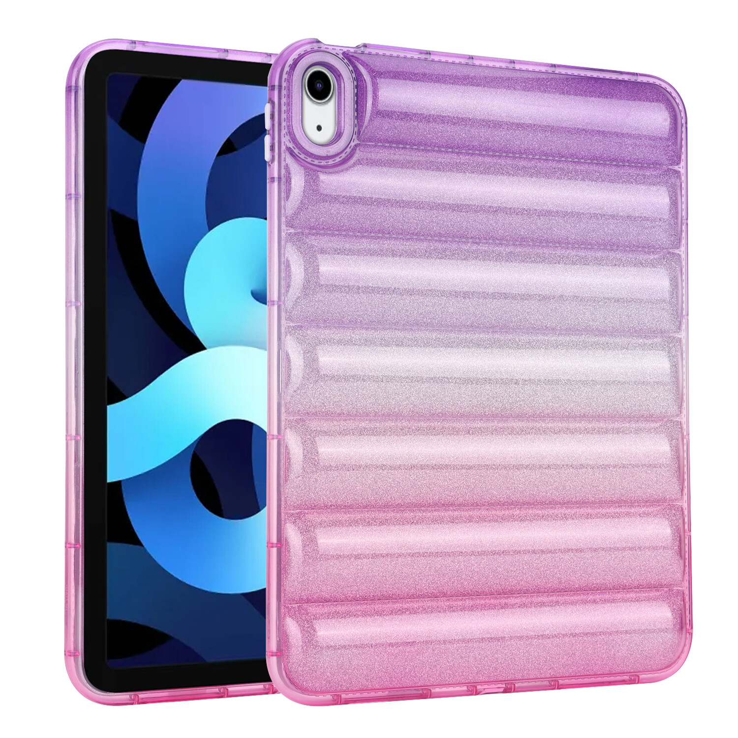 Glitter Gradient Shockproof Case for iPad 10th/9th/8th/7th/6th Pro 11" Mini 6 