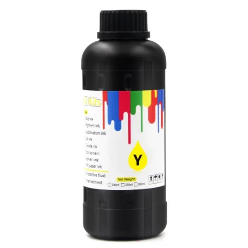 1SET 500M/PC L High Quality LED Uv Ink for Epson DX5 DX6 DX7 Printers