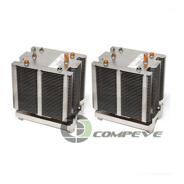 2x Processor Coolers Heatsinks for Dell Precision 490 T5400 Computer w/ Screws