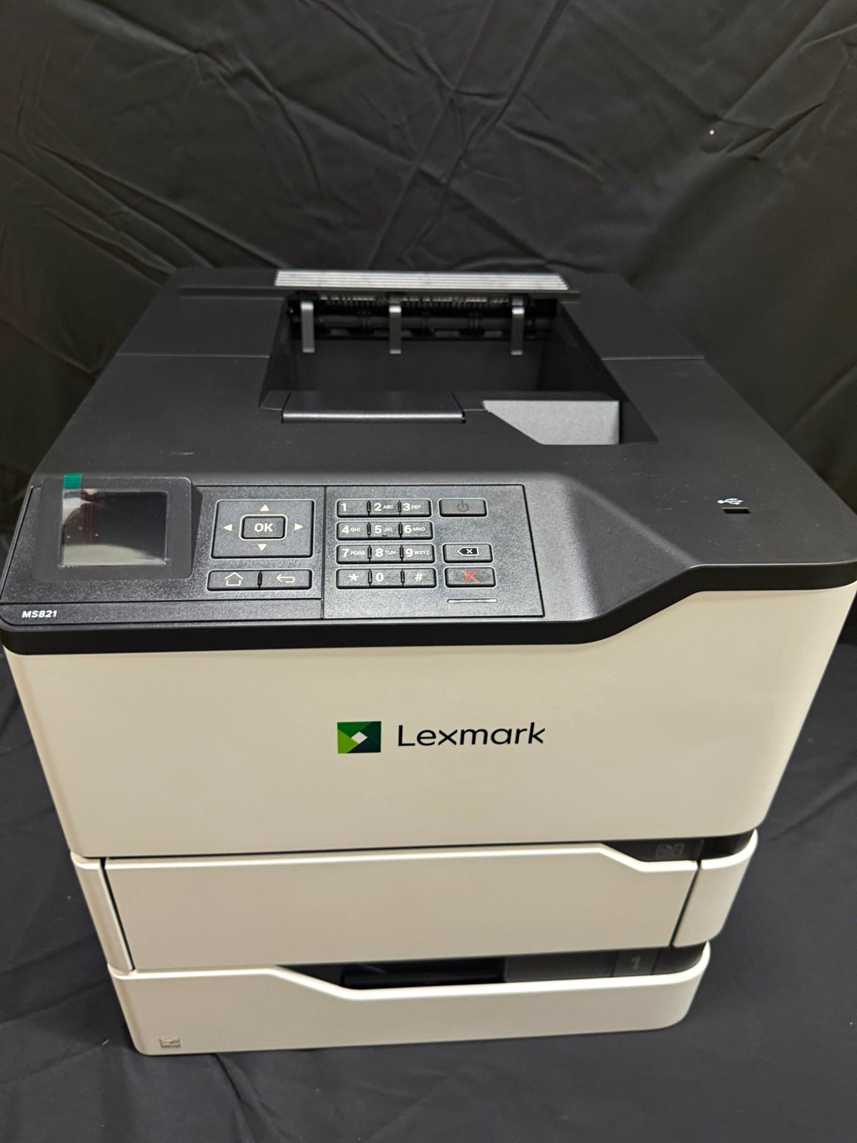 Lexmark MS821 Mono Laser Printer 55ppm Duplex Network USB Ethernet MPN 50G0100