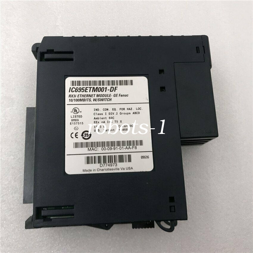 IC695ETM001-DF GE 1PCS NEW  IC695ETM001DF ETHERNET MODLE FedEx or DHL