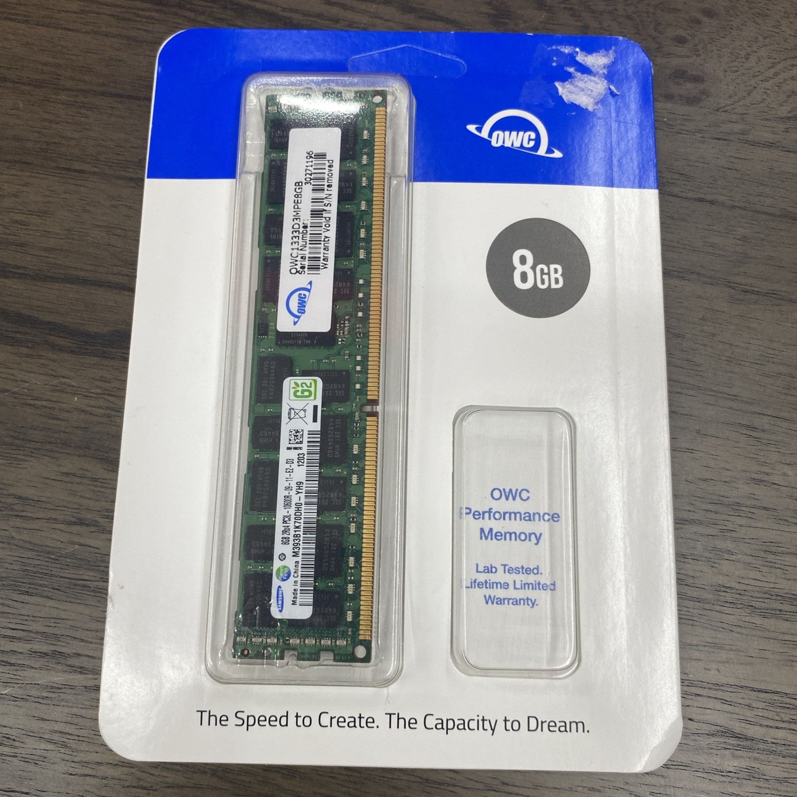 OWC1333D3MPE8GB GENUINE OWC Memory For Mac