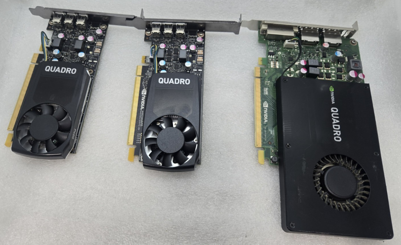 LOT OF 3 NVIDIA Graphics Cards UNTESTED FAST  c