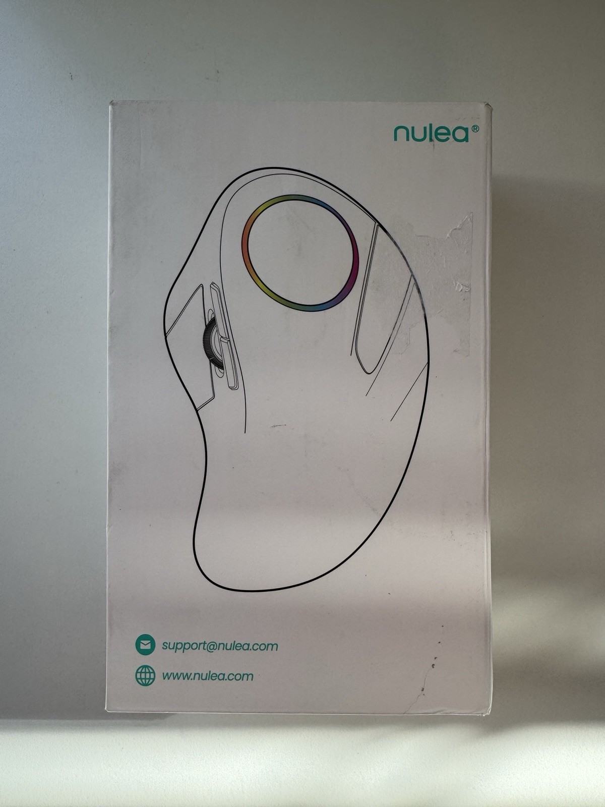 Nulea M505B Wireless Trackball Mouse Bluetooth + 2.4G USB Open Box