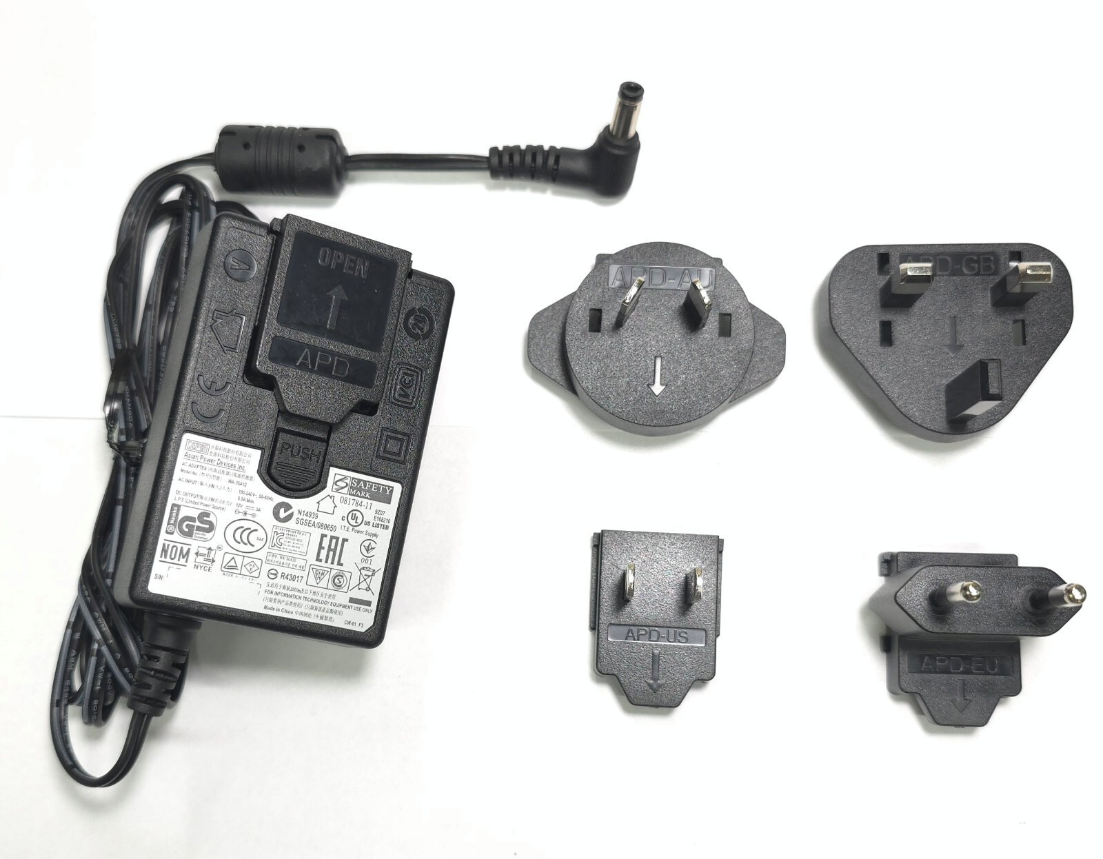 Original APD 12V AC Power Adapter For WD My Book World Edition: WD10000H1NC