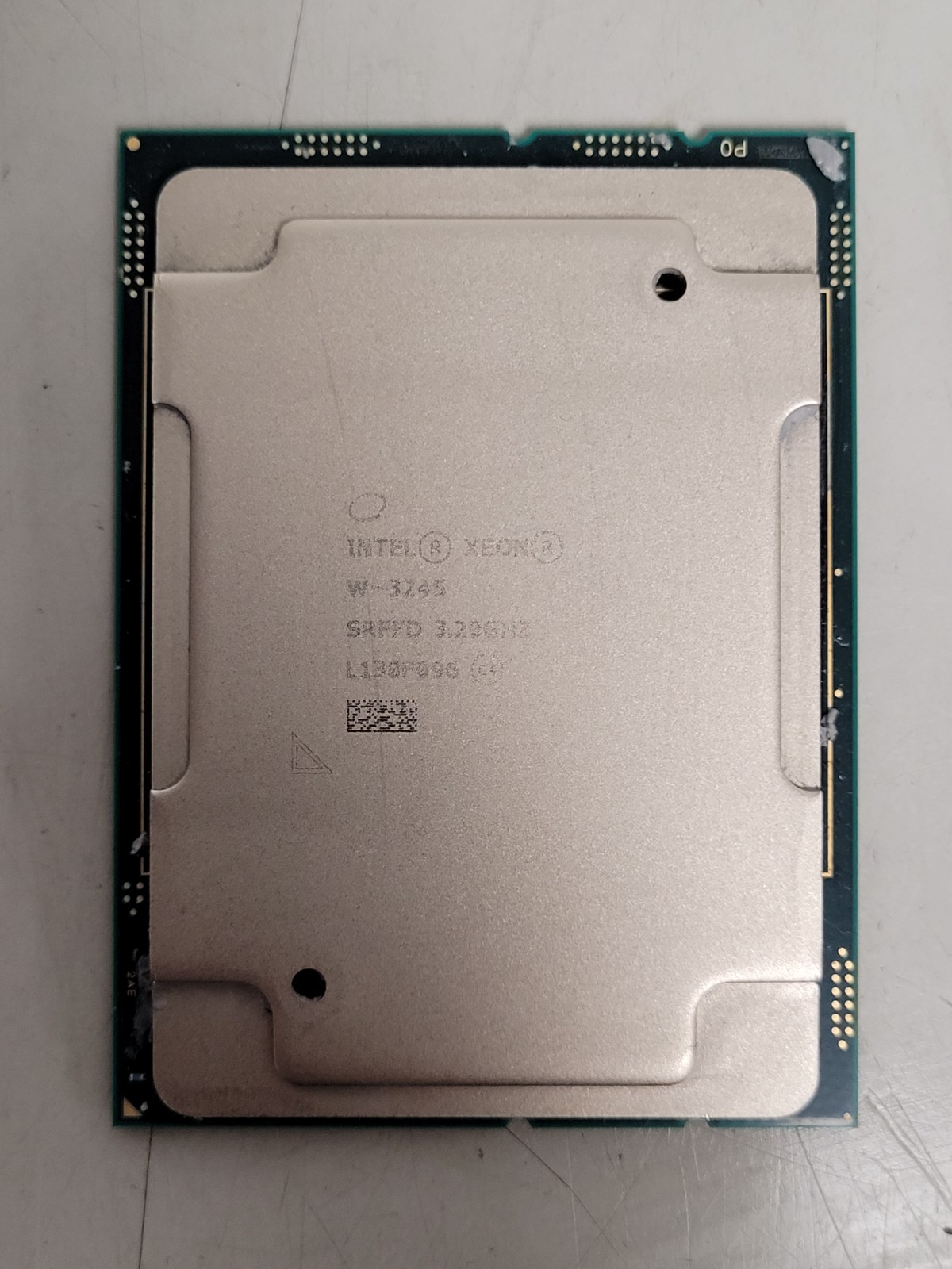Intel Core xeon W-3245 SRFFD 3.20GHZ Apple Mac pro cpu used and tested