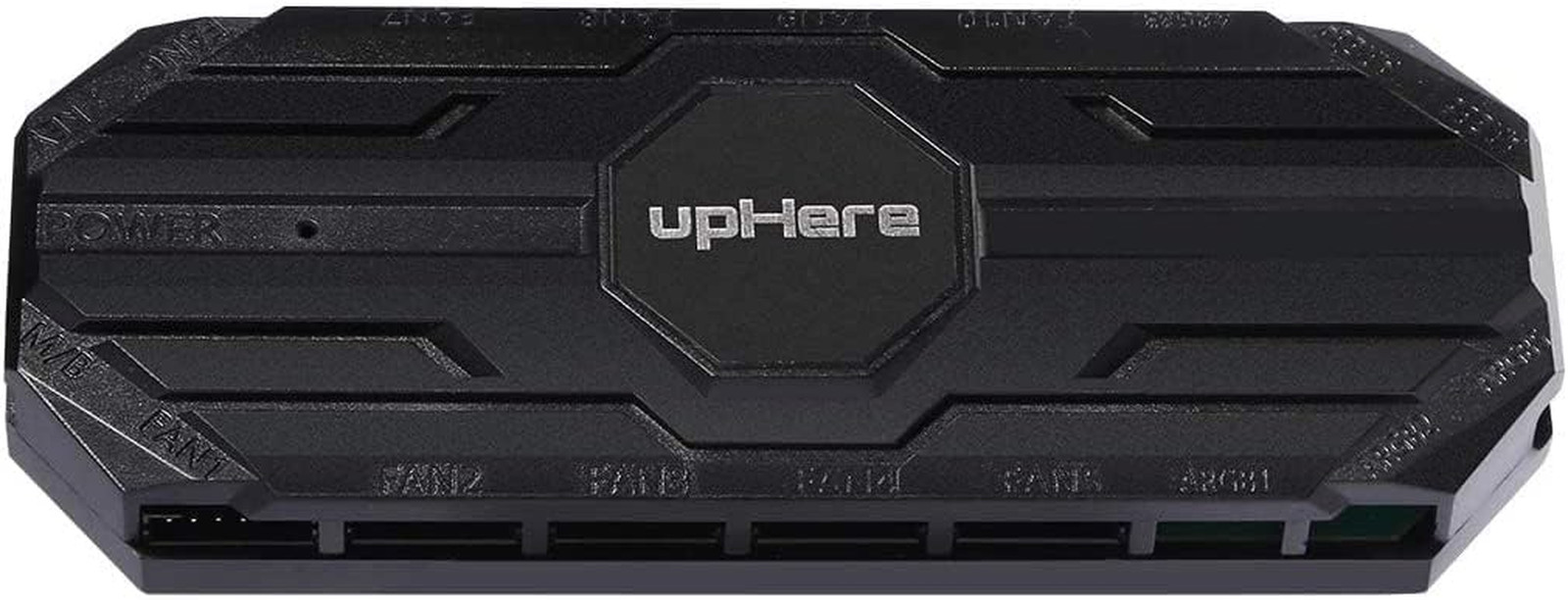10-Port 6PIN SATA RGB Hub with 21-Key Remote Control/Splitter for 6-Pin Case Fan