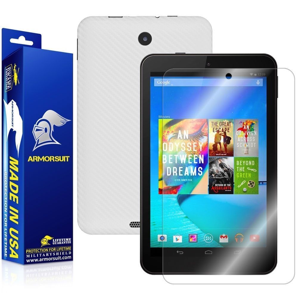 ArmorSuit MilitaryShield Hisense Sero 8 Screen Protector + White Carbon Fiber
