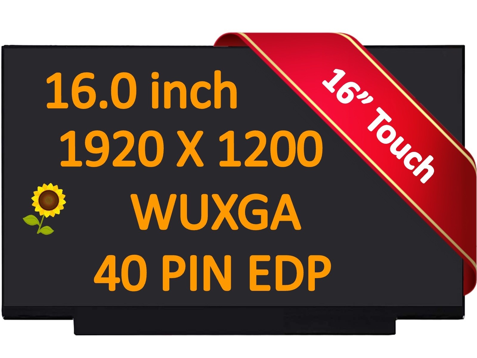 16.0" WUXGA IPS LED LCD On-Cell Touch Screen Display Panel NV160WUM-K03 V8.0