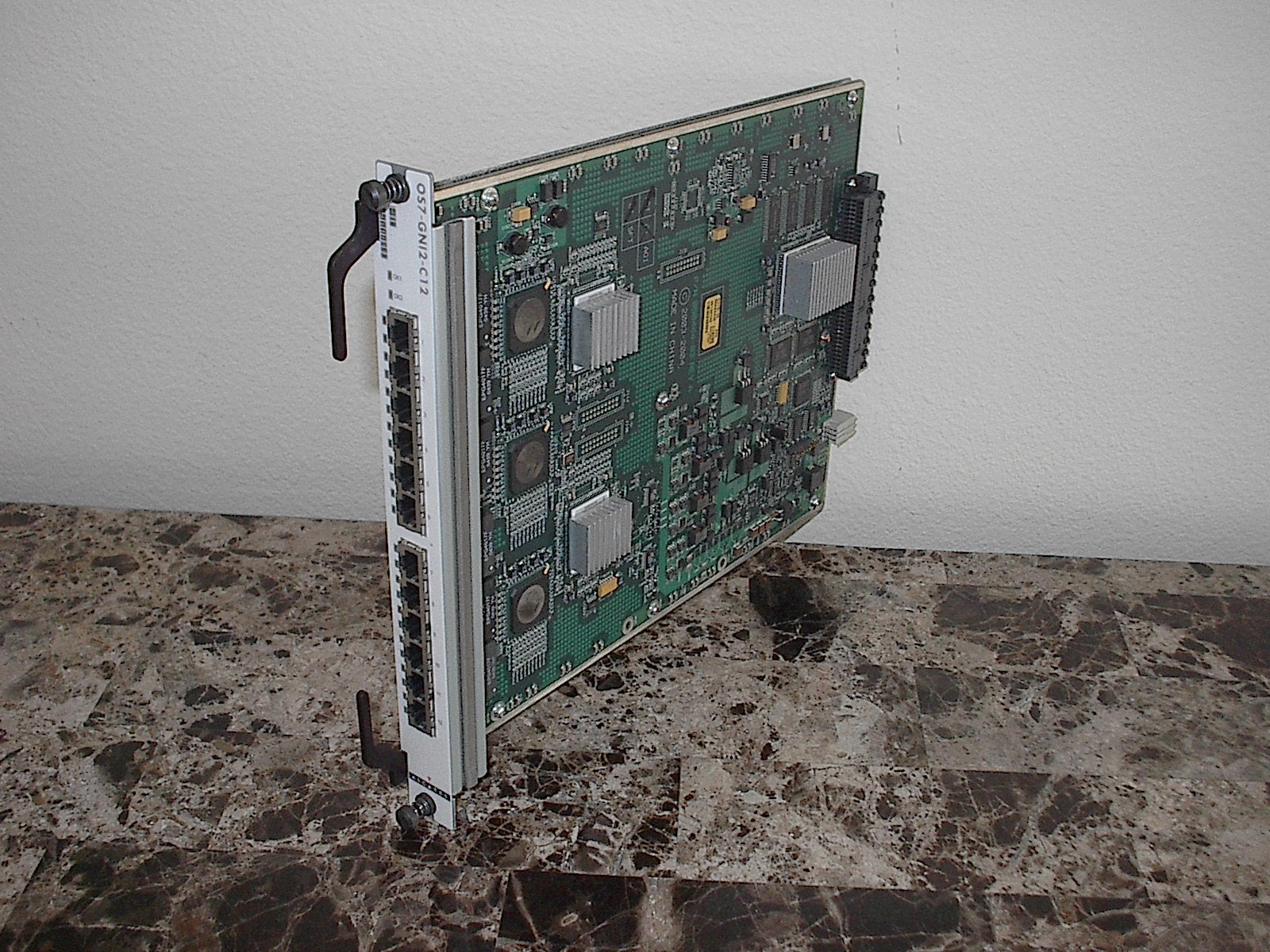  OmniSwitch 7800 OS7-GNI2-C12 Ethernet Module ALCATEL 12 ports 050444-03
