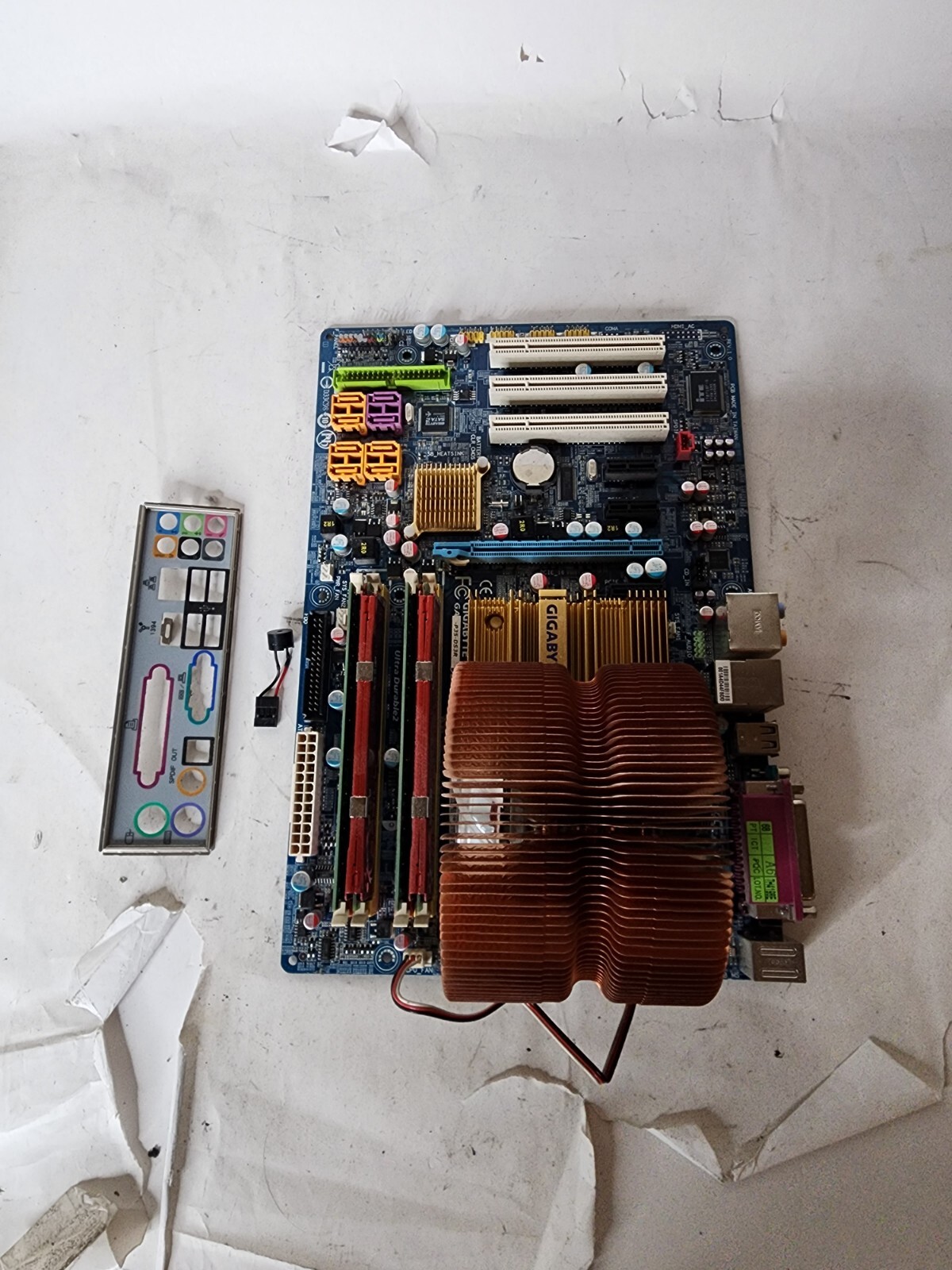 Bundle Gigabyte GA-P35-DS3R Intel Core 2 Duo 6600 6gb Ram