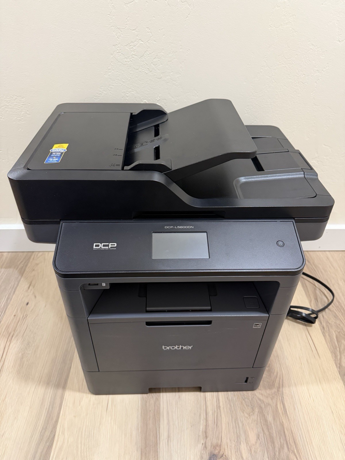 Brother DCP-L5600DN All-In-One Monochrome Laser Printer 256MB w/Toner, 19K Pages