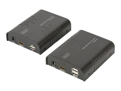 DIGITUS HDMI KVM IP Extender Cable/Adapter Set DS-55202