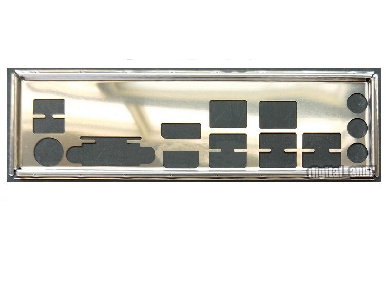 OEM I/O Shield For ASRock Z170M-ITX/ac Motherboard Backplate IO