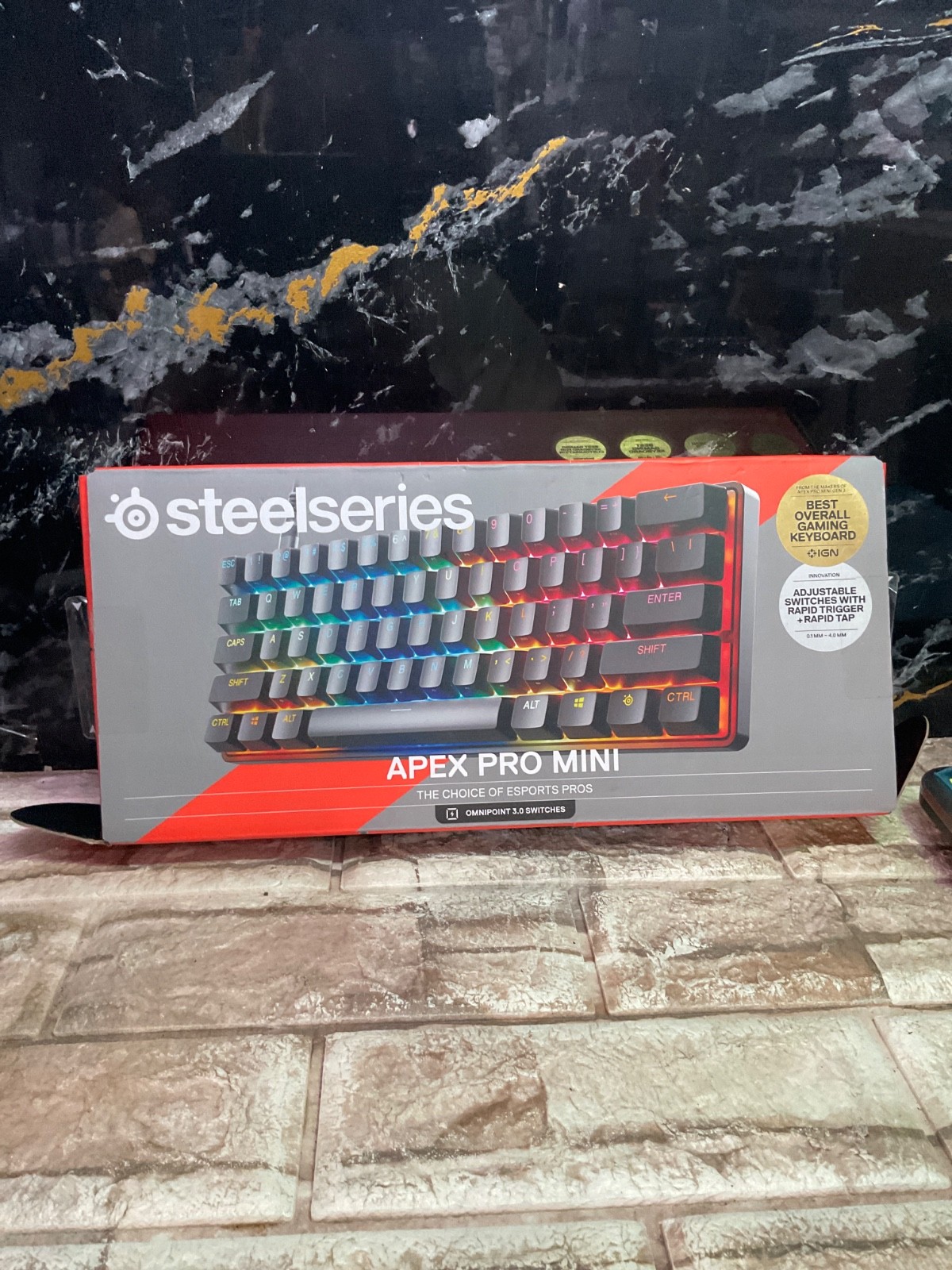 SteelSeries Apex Pro Mini Gen 3 OmniPoint 3.0 HyperMagnetic Switches
