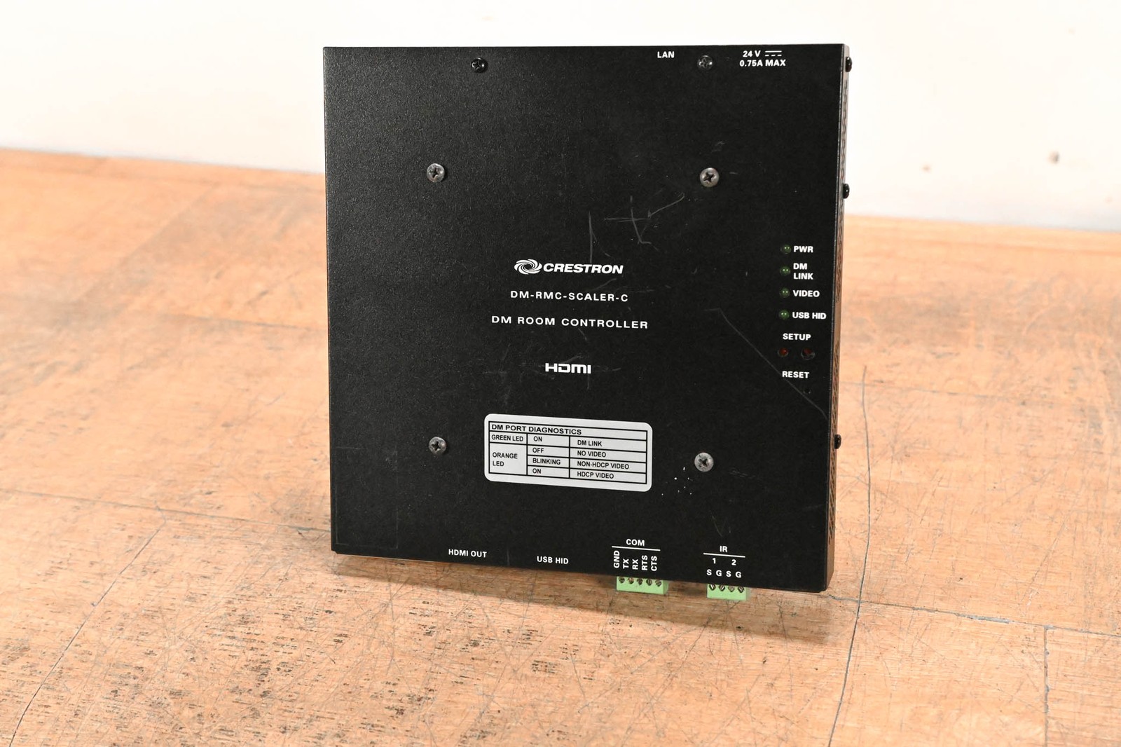 Crestron DM-RMC-SCALER-C Receiver & Room Controller (NO POWER SUPPLY) CG01Q1C
