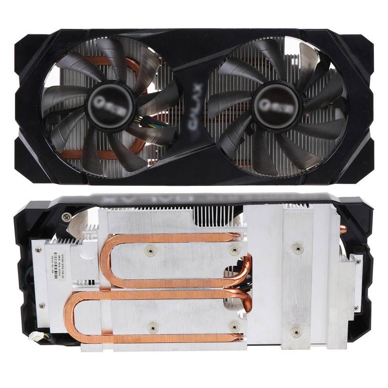 2PCS 85mm for GeForce RTX 1660 1660Ti 4Pin 12V VGA Fan Graphics Card Cooling Fan