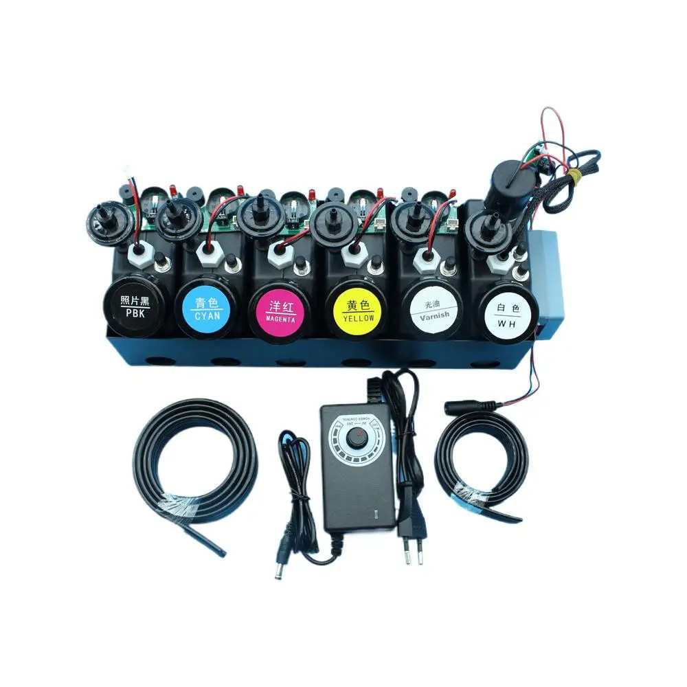 UV Ink CISS System With Stirrer Timer Speed Adjustable,for UV DTF Printer