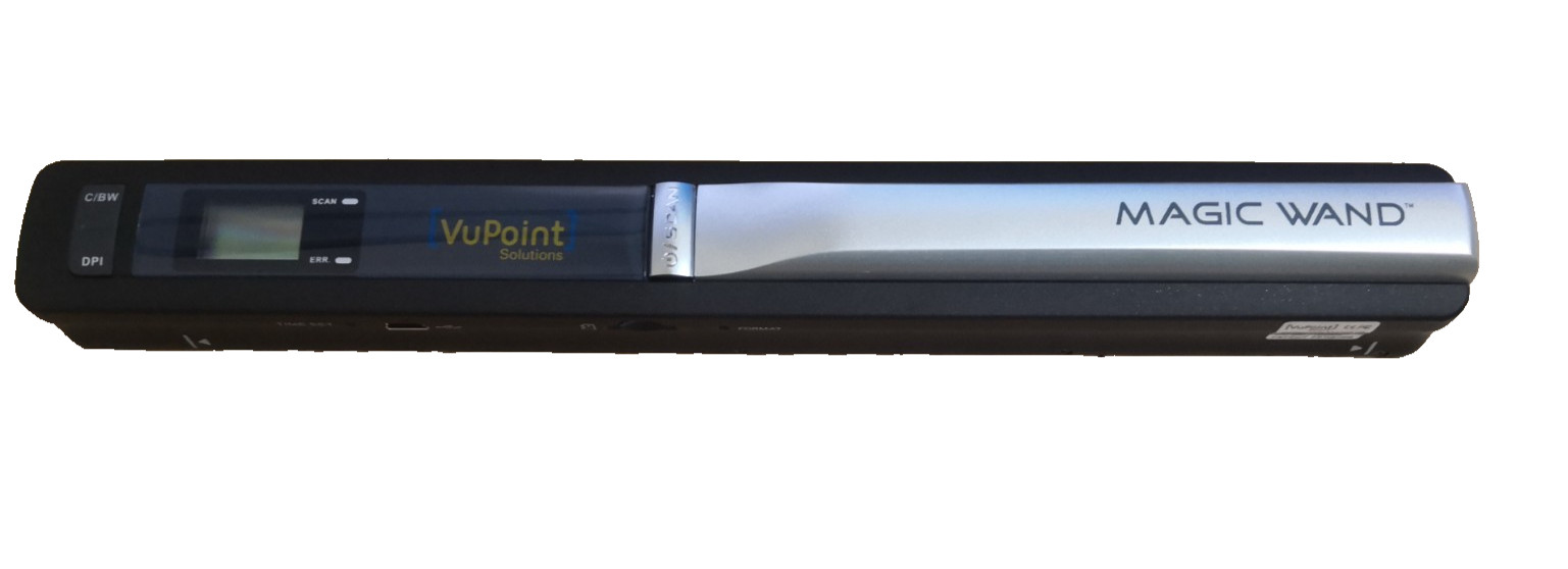 VuPoint Solutions Magic Wand PDS-ST410A-VP Portable Handheld Scanner