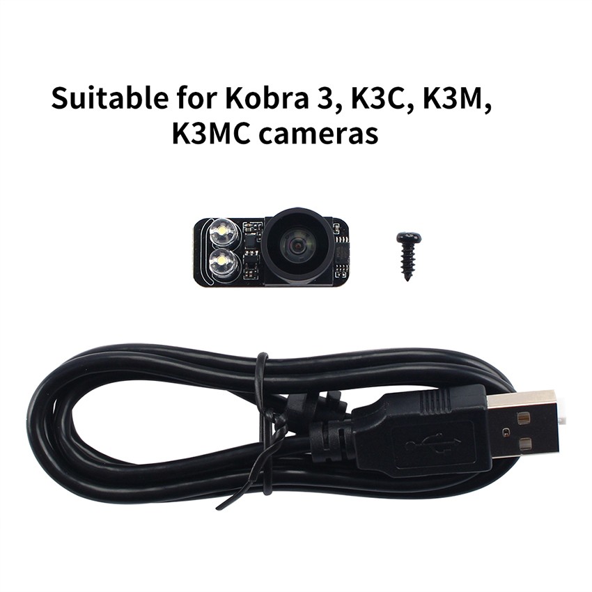 3D Printer Print Surveillance Camera Kit for ANYCUBIC Kobra 3/K3C/K3M/K3MC
