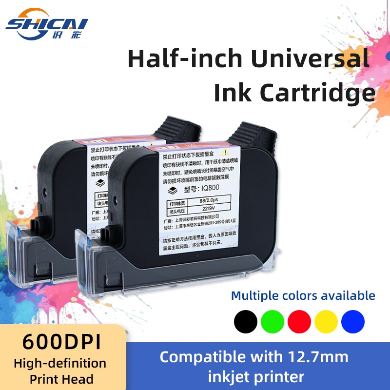 3 pieces Quick Dry Solvent Ink Cartridge for Handheld Inkjet Printe