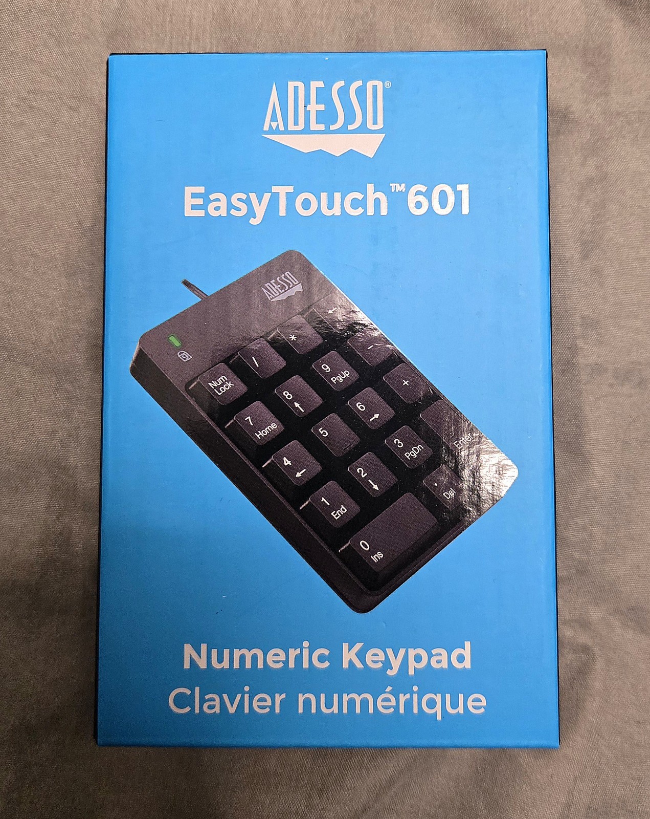 Adesso AKB-601UB USB Numeric Keypad 18-Keys – New in Box