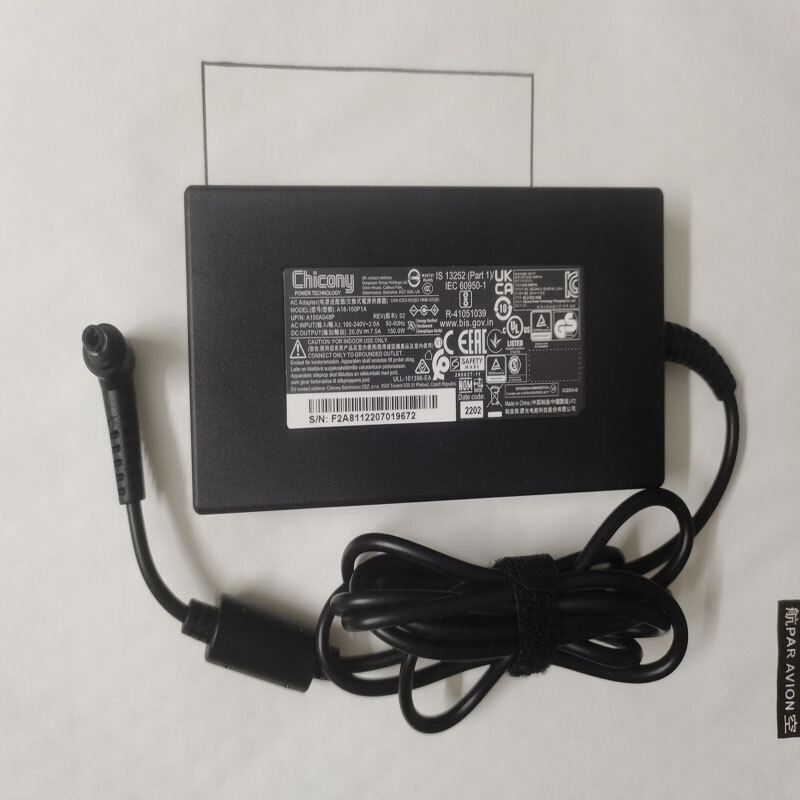 For ASUS VIVO PB62-B3015MH Mini PC OEM 20V7.5A A18-150P1A 150W 5.5*2.5mm Adapter