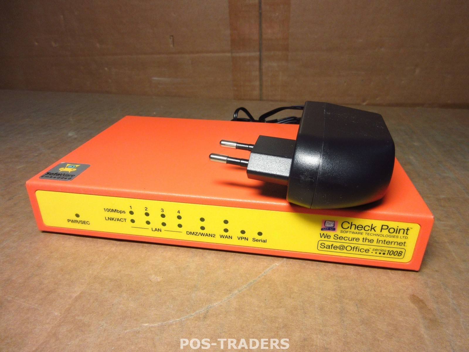 Check Point SBX-166LHGE-2 Safe@Office Series 100B VPN-1 EDGE X FIREWALL INC PSU