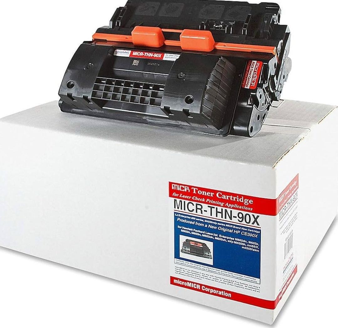 microMICR - THN-90X - microMICR MICR Laser Toner Cartridge CE390X - Black - 1