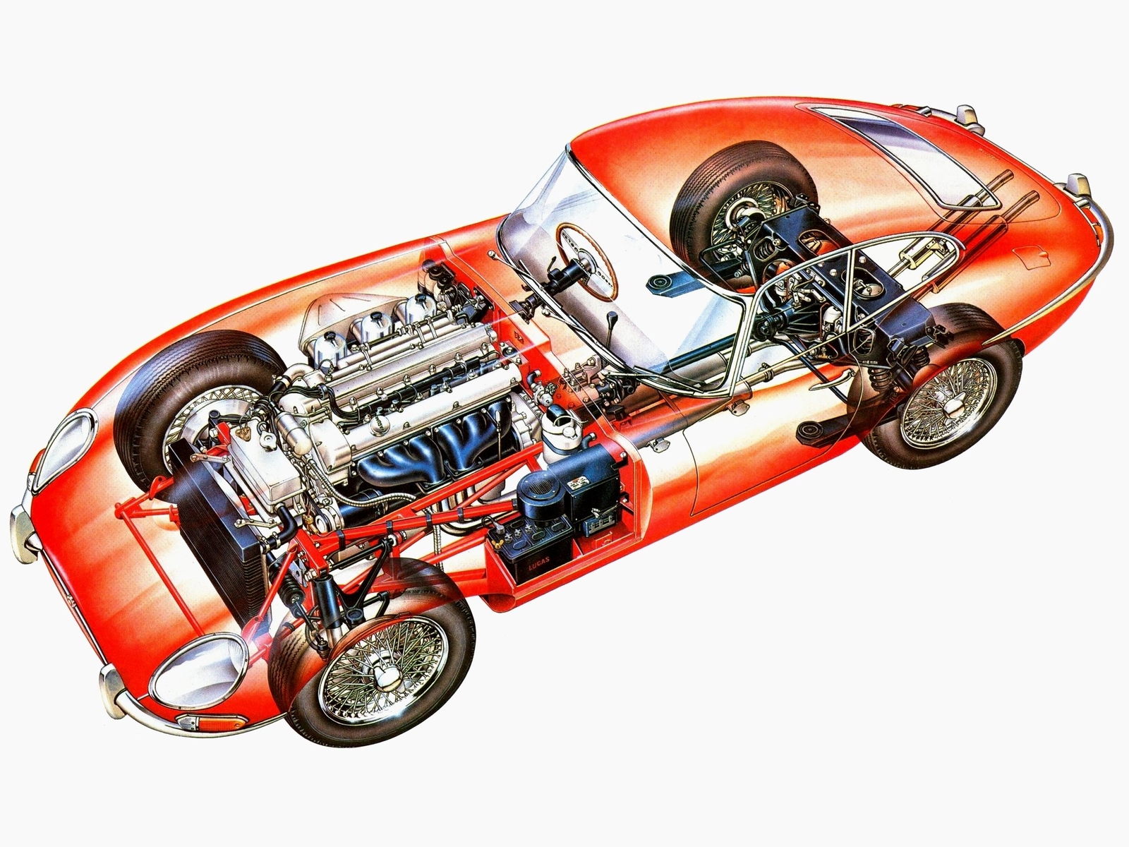Cars jaguar e type fixed head coupe uk spec series i Desk Mat Stitched