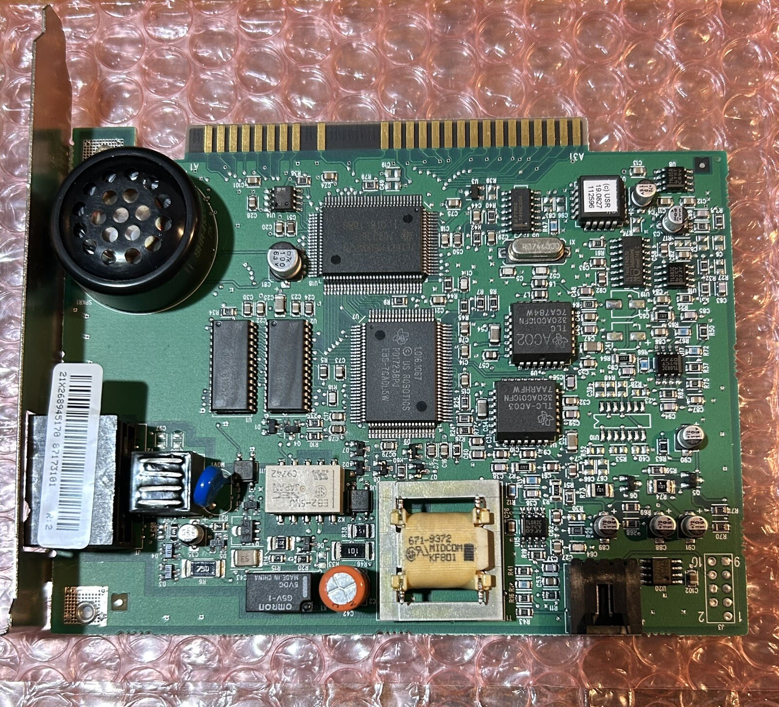 USRobotics Sportster 0478 Internal ISA 56k Internal Fax Modem for Gateway 2000