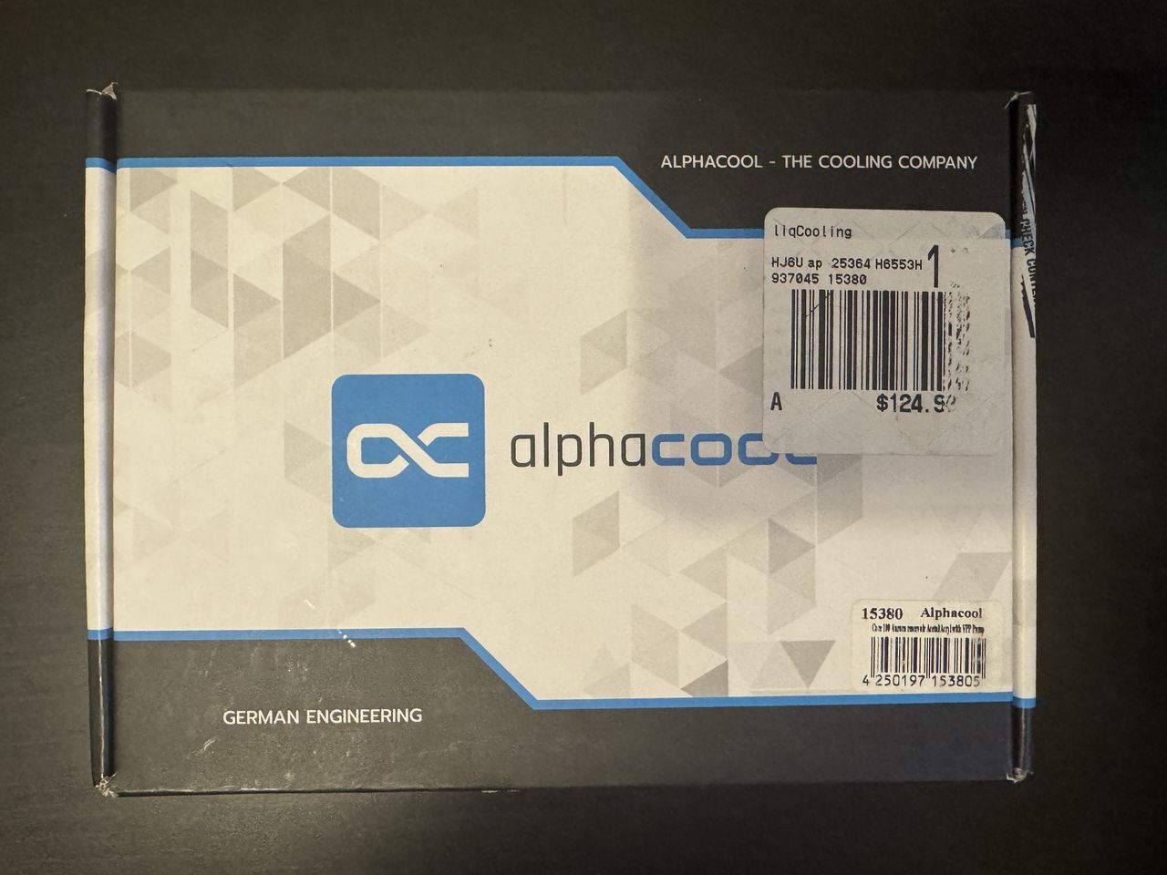 Alphacool Core 100 Aurora Reservoir w/ VPP Apex PWM Pump 15380 D5 aRGB 200ml