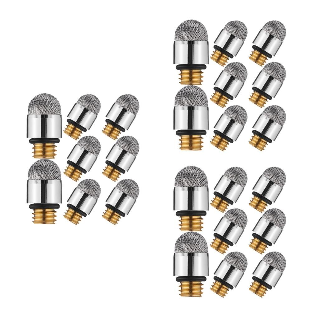 24 pcs  6mm Mesh Fiber Replacement Nibs, M5 Thread Stylus Pen Tips